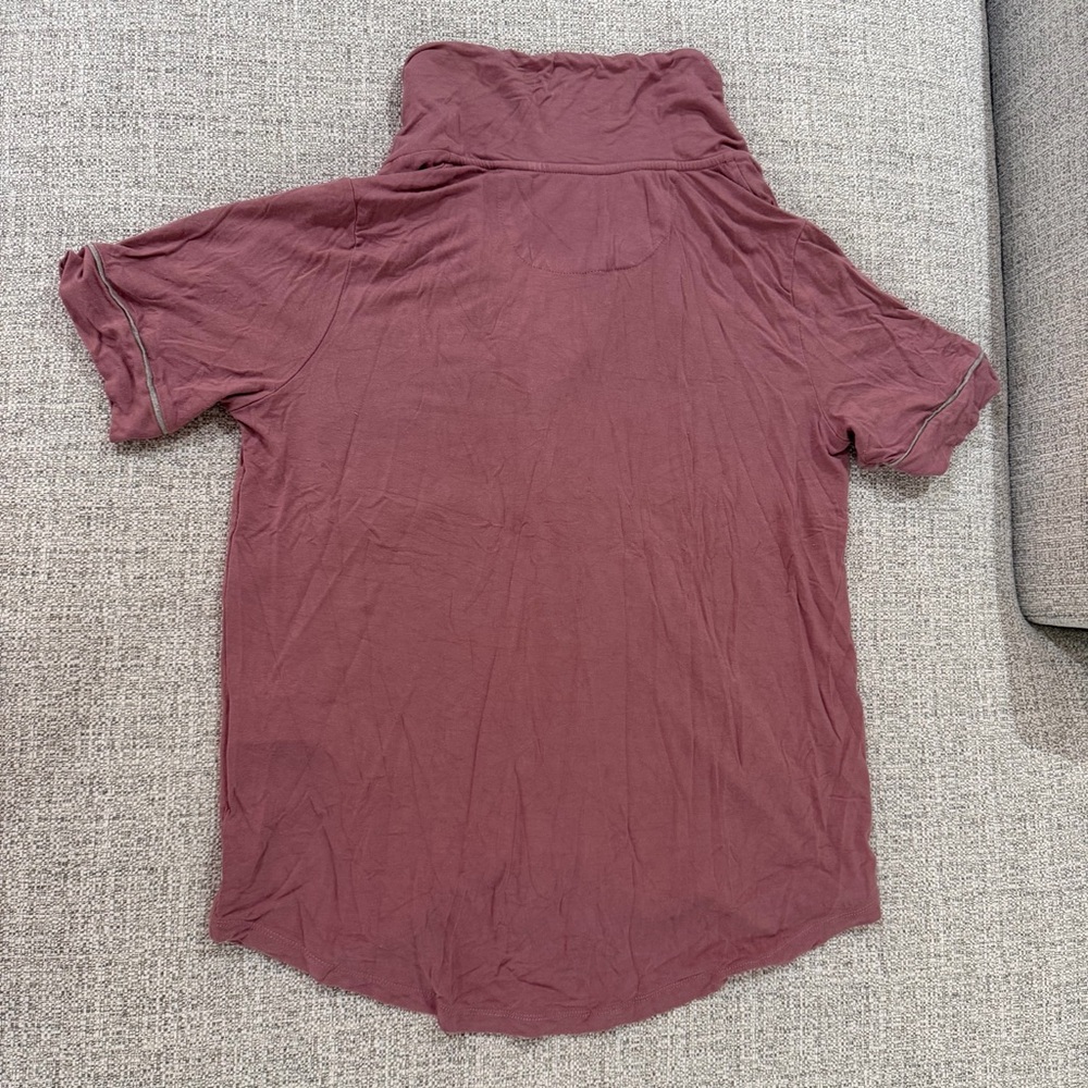 Aurora Sleep & Lounge Comfy Knit Short Sleeve and Short Pajama - Picture 3 of 10